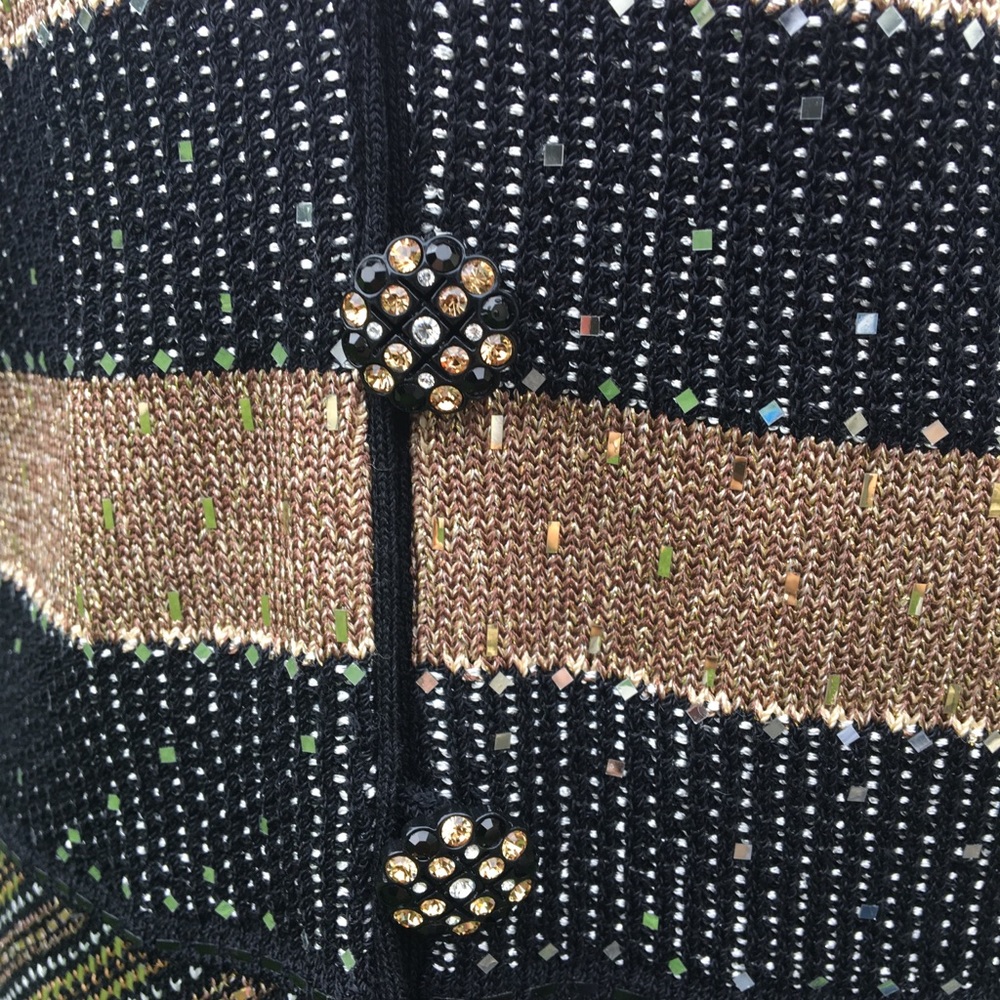 *SOLD* St. John Suit Embellished Jacket - Picture 5 of 5